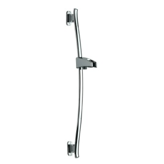 Shower Slidebar Swiveling Sliding Rail Available in Chrome Finish Remer 313G